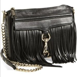 Rebecca Minkoff Fringe Mini MAC Convertible Crossbody Bag